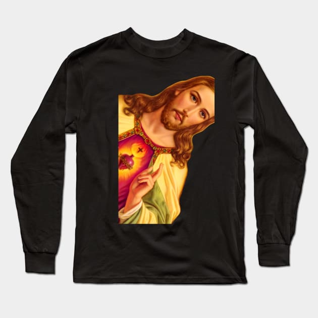 Jesus is watching Long Sleeve T-Shirt by SouthPrints